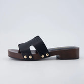 Thai Vegan Leather Platform Sandals