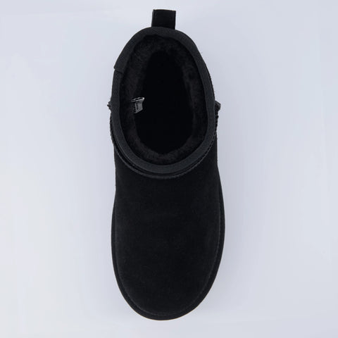Hippy Cozy Platform Ankle Boot