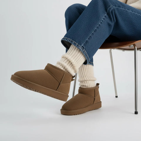 Hip-3 Genuine Suede Boots