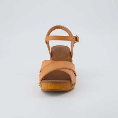 Slate Faux Wood Sandals