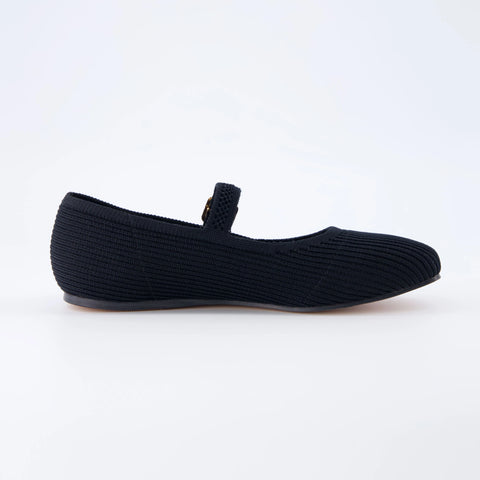 Petal Mary Jane Knit Flat