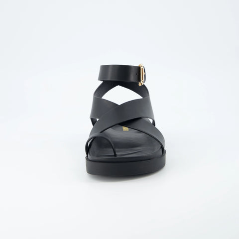 Entry Ankle Wrap Molded Footbed Sandal