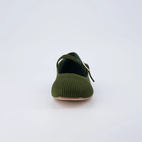 Petal Mary Jane Knit Flat