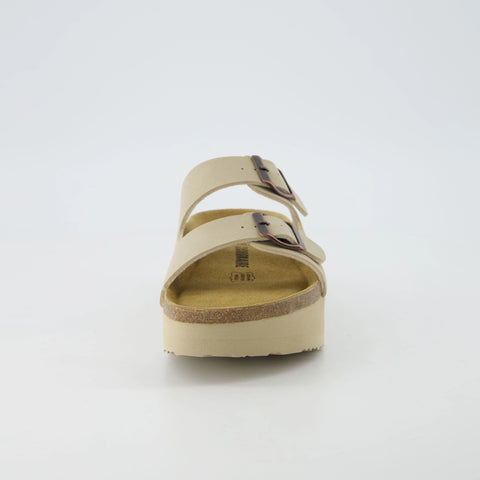 Plane Platform Footbed Sandal