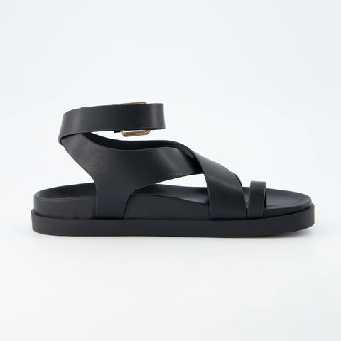 Entry Ankle Wrap Molded Footbed Sandal