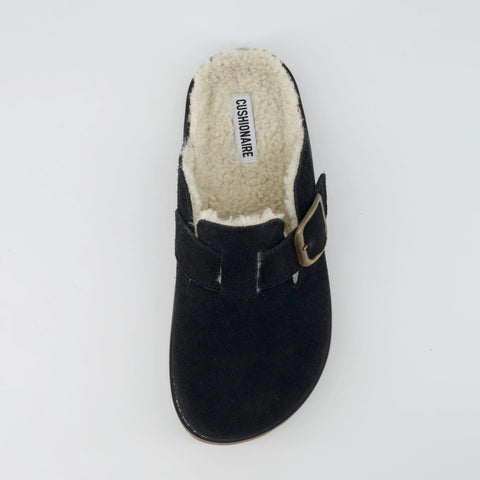 Blain Fur Genuine Suede Clogs