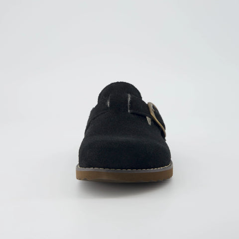 Blain Fur Genuine Suede Clogs