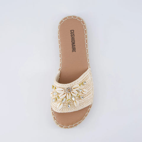 Playa Espadrille Slide Sandals