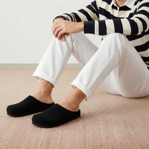 Heath Men's Leather Clogs