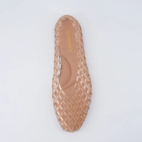 Siesta Lattice Ballet Flats