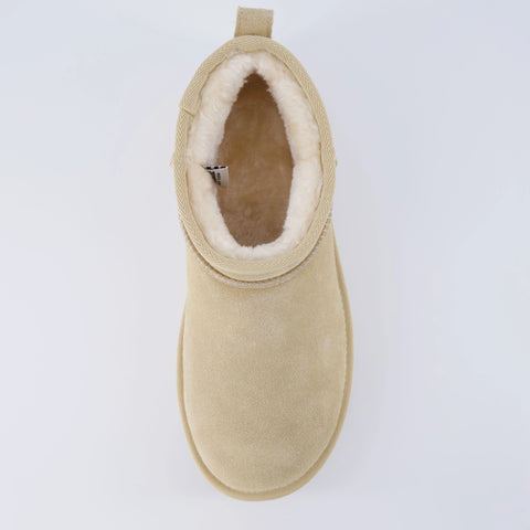 Hippy Cozy Platform Ankle Boot