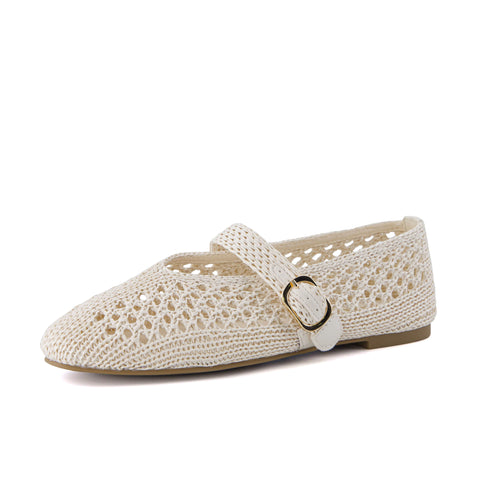 Monet Woven Mary Jane Flats